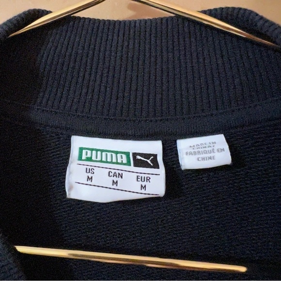 Puma x Pepsi | Embroidered Graphic Logo Tape Stripe Sweatshirt Pullover Size M - Picture 3 of 15